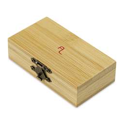 Artists Line Charcoal and Pastel Sharpening Box - Angled view of closed box