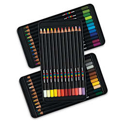 Posca Colored Pencils - Set of 36, Assorted Colors, contents