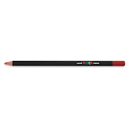 Posca Colored Pencils - Single Red pencil shown horizontally