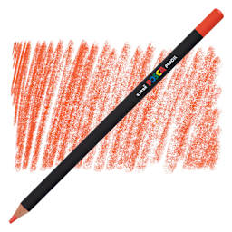 Posca Colored Pencil - Orange pencil and swatch