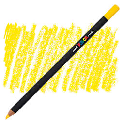 Posca Colored Pencil - Yellow pencil and swatch