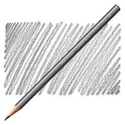 Caran d'Ache Grafwood Pencil - 3B pencil and swatch