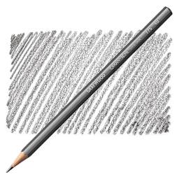 Caran d'Ache Grafwood Pencil - 4B pencil and swatch