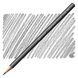 Caran d'Ache Grafwood Pencil - 6B pencil and swatch