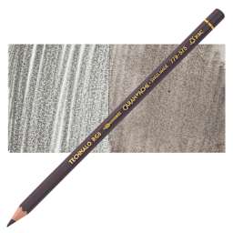 Caran d’Ache Technalo Water Soluble Colored Graphite Pencil - Red pencil and swatch