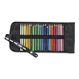 Yasutomo Niji Roll - shown open filled with pencils, not included
