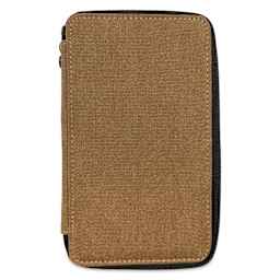 Speedball Canvas Pencil Case - Chocolate, for 24 Pencils