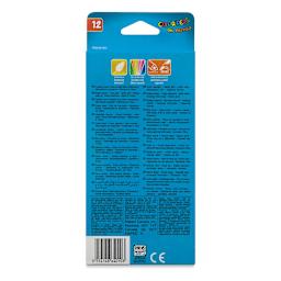 Maped Color'Peps Triangular Oil Pastels - Set of 12 (back of package)