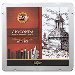 Koh-I-Noor Gioconda Art Sets - Front of package of Drawing Set