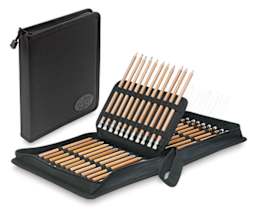 Tran Deluxe Pencil Cases - 2 72 pc cases shown, one closed, one open with pencils (not included)