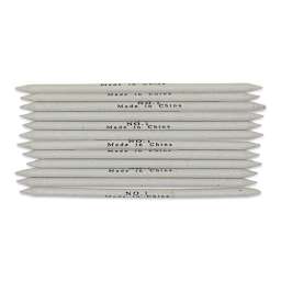 Gray Paper Stumps - 1/8" x 4-1/2", Pack of 12 spread out