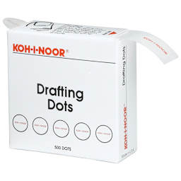 Drafting Dots 7/8" Round Dots, 500 Roll