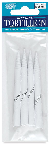 Tortillons - Front of package of 4 Medium Tortillons