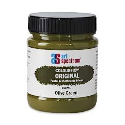 Art Spectrum Pastel Primer - 250 ml, Olive Green