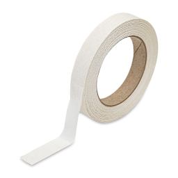 Masking Tape - 3/4" x 60 Yards, White partially unrolled