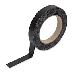 Masking Tape - 3/4" x 60 Yards, Black partially unrolled