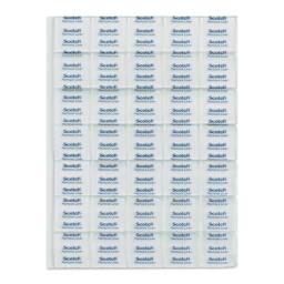 Scotch Removable Clear Mounting Squares - Pkg of 35, outside of the packaging