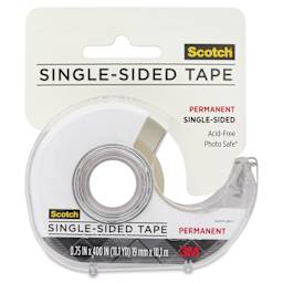 Scotch Single-Sided Tape - 3/4" x 400" - front of packaging