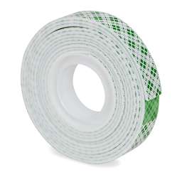 Scotch Permanent Mounting Tape - Side view of roll of double sided foam tape