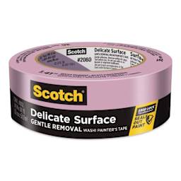 Scotch Painter's Tape for Delicate Surfaces - 1.41" x 60 yds, wrapped in packaging