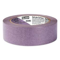 Scotch Painter's Tape for Delicate Surfaces - 1.41" x 60 yds, unwrapped from packaging