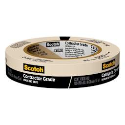 Contractor Grade Masking Tape .94" x 60.1 yds (24mm x 55m)