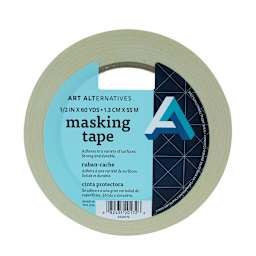 Masking Tape 1/2" x 60 yds. Roll - 3" Core