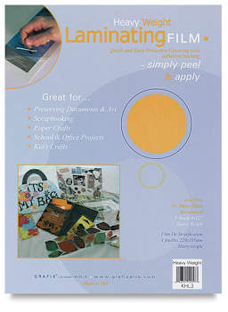 Grafix Laminating Film - Front view of package of Heavyweight film