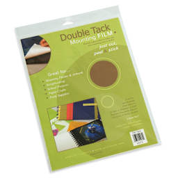 Grafix Double Tack Mounting Film - Angled view of front of package