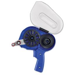 Pro Tapes ATG HD Adhesive Dispenser, opened clear cover of the tape compartment 