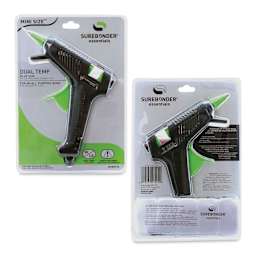 Surebonder Essentials Series Mini Dual Temp Glue Gun (Front and back of packaging)