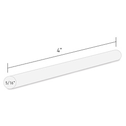 Glue Sticks for Mini-Trigger Guns - 4", Pkg of 250 (Glue stick dimensions)