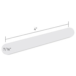 Surebonder Clear Stik Hot Glue Sticks - 7/16" x 4", Pkg of 50 - glue stick dimensions