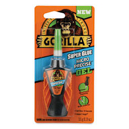 Gorilla Super Glue Gel - Micro Precise, 0.21 oz - front of packaging