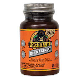 Gorilla Rubber Cement - 4 oz - front