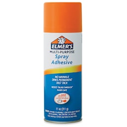Elmer’s Multi-Purpose Spray Adhesive - 11 oz, Cap On, Front Of Can