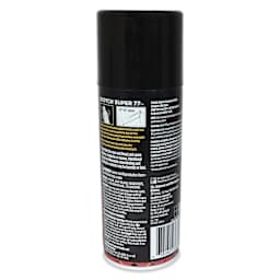 Scotch Super 77 Multipurpose Adhesive - 10.75 oz Can - back