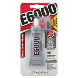E6000 Industrial Strength Contact Adhesive - Precision Tips, front of packaging