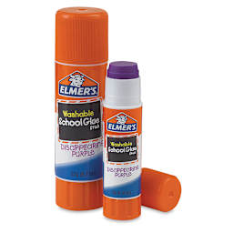 Elmers Washable School Glue Sticks - Assorted Sizes shown