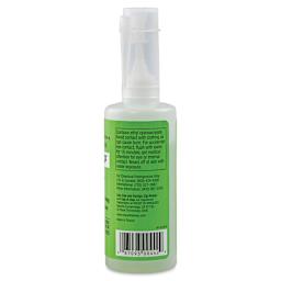 Zap-A-Gap CA+ Adhesive - Medium, 2 oz, back of the packaging