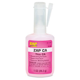 Zap CA Adhesive - Thin, front of the packaging