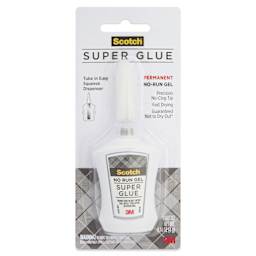 Scotch Super Glue Gel - Precision Tip, 0.14 oz - front of packaging