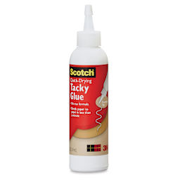 Scotch Quick-Drying Tacky Glue - Front view of bottle
