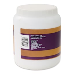 Aleene's Original Tacky Glue - 64 oz, back of the jar