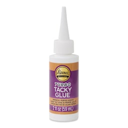 Aleene's Turbo Tacky Glue, front of the squeeze bottle
