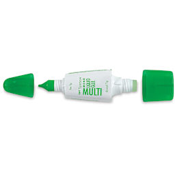 Mono Multi Liquid Glue - Double sided bottle shown sideways and open