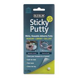 Alcolin Sticky Putty - Museum, 3 oz (Front of package)