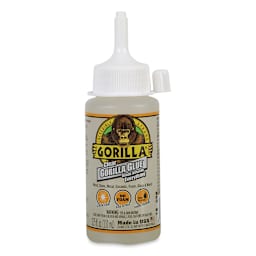 Gorilla Clear Glue - Front of bottle of 3.75 oz of Clear Glue shown