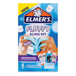 Elmer's Fluffy Slime Kit - Front of package
