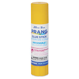 Prang Glue Stick - Clear, 0.28 oz - front